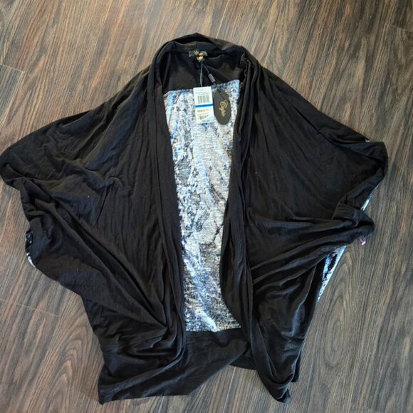 CUPIO Viscose & Spandex Batwing Kimono Cardigan NWT/SIZE XL - Picture 1 of 5